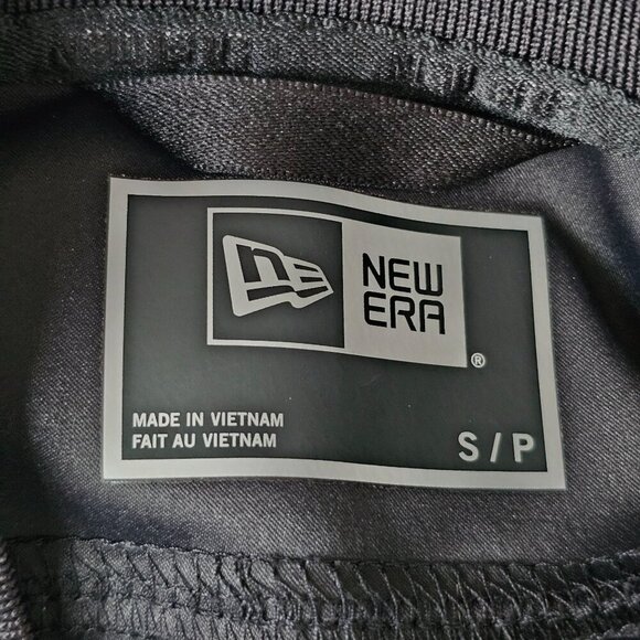 New Era Mens Black Short Sleeve Quarter-Zip Shirt Lightweight, Small, Baseball - Picture 3 of 9
